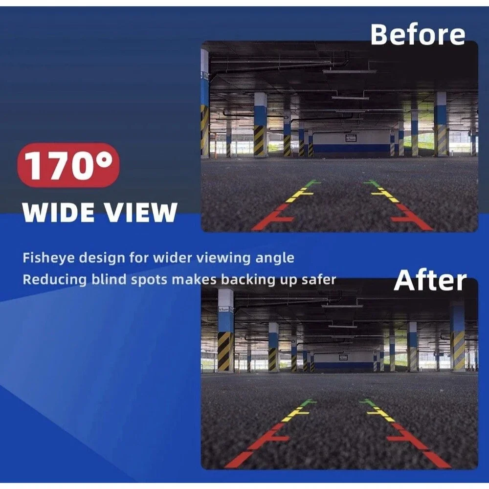 Rear View Backup with Ford Escape 2014 2015 2016 Parking Assist Replace# GJ5T...